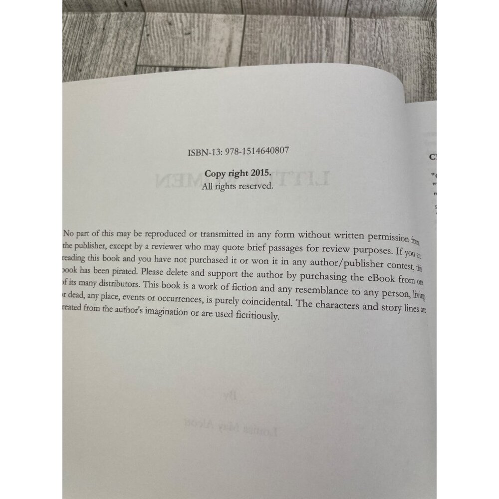 Little Women Paperback Louisa May Alcott 2015 - Picture 3 of 5